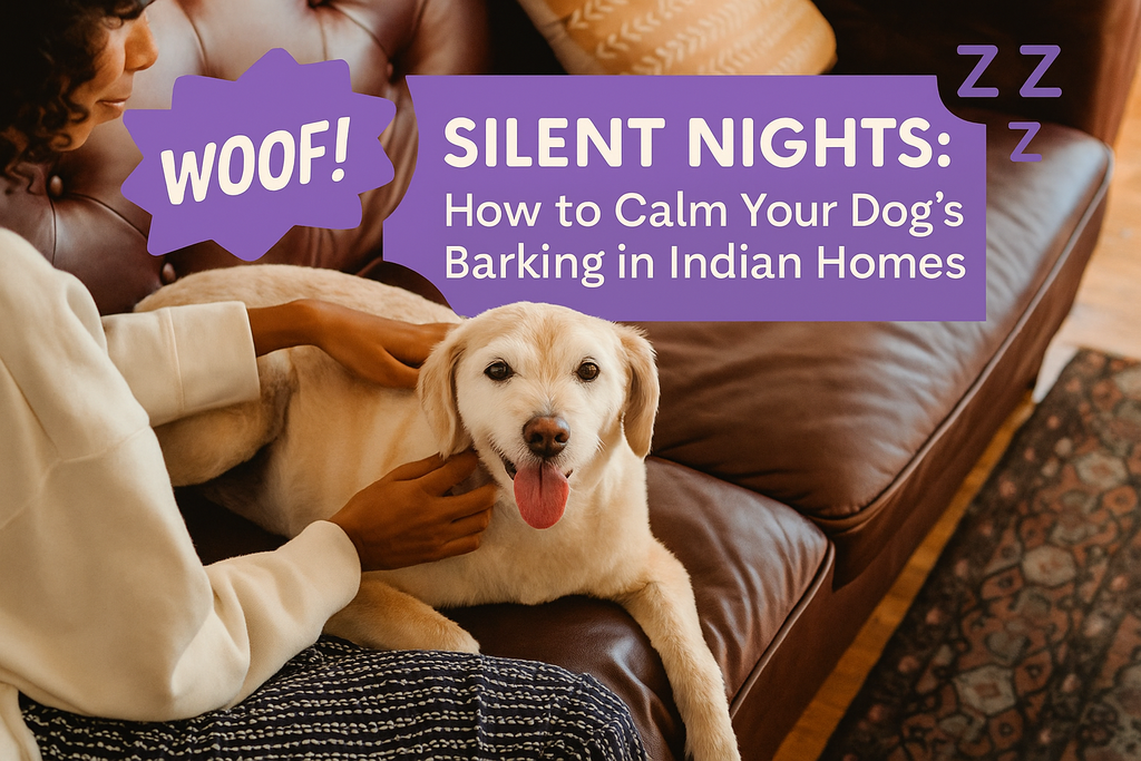 How to Stop Your Dog from Barking at Night in Indian Homes | Chullbull Pet Products