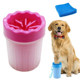 Pet Foot Waher with Soft Silicone Bristles (Multicolor).