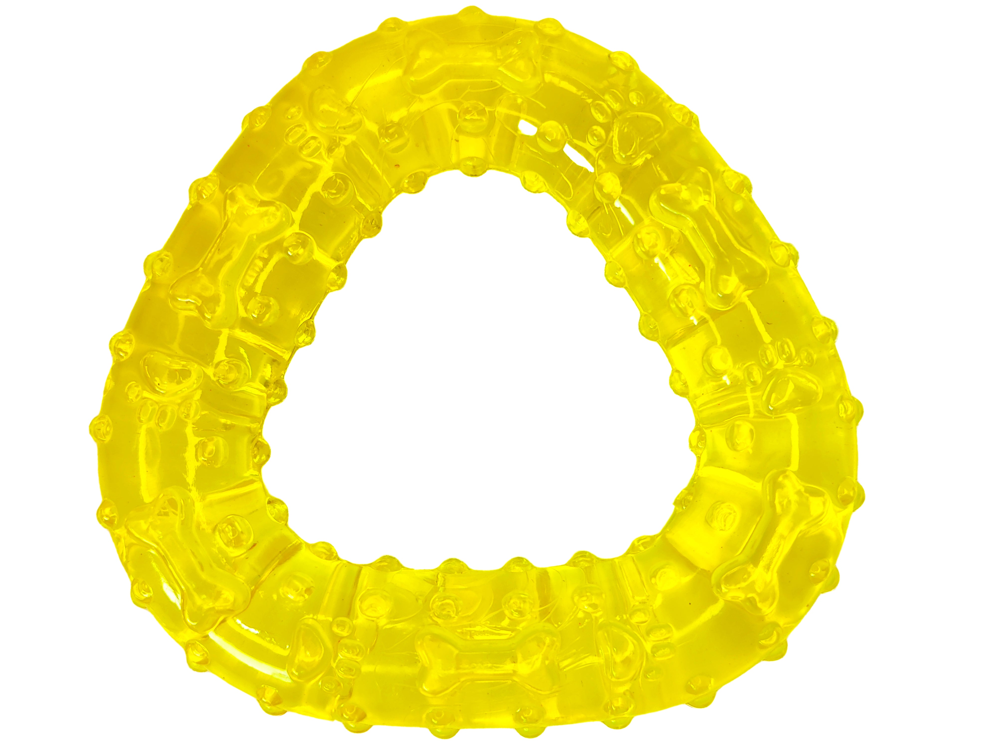 Silicon Rubber Triangle, Yellow