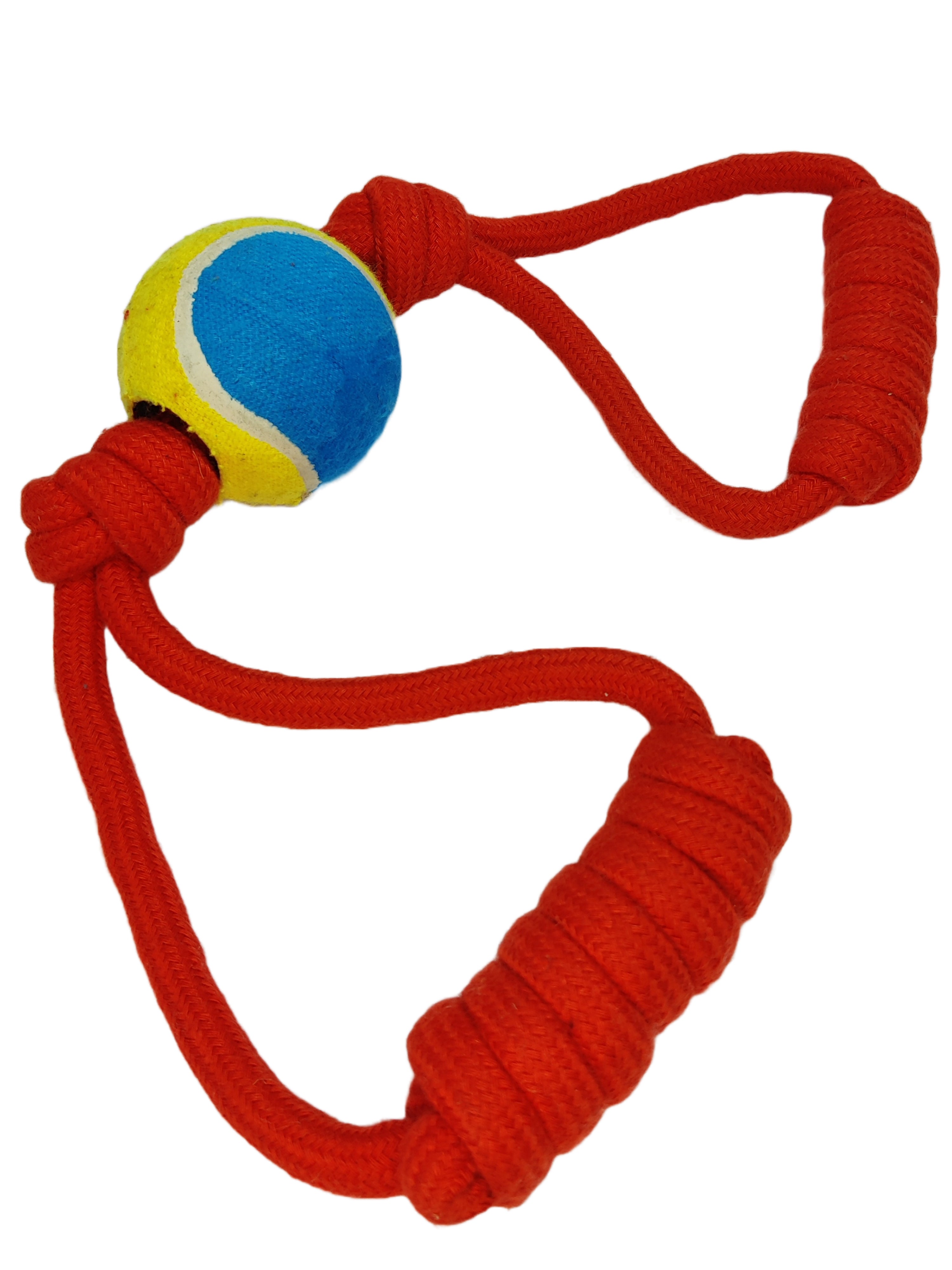 Double Handle Cosco Tug Rope Toy