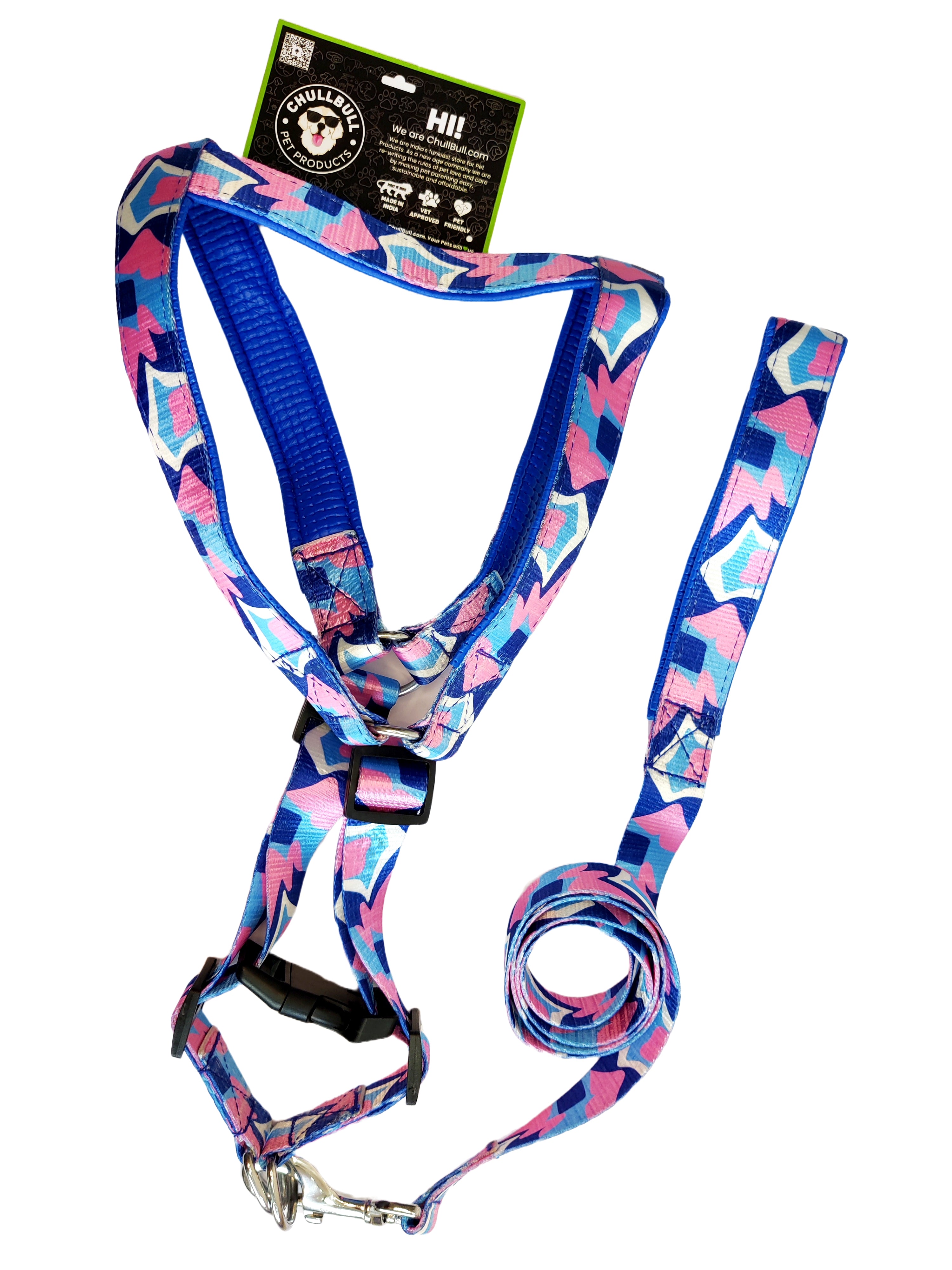 Printed Polyester Padded Harness