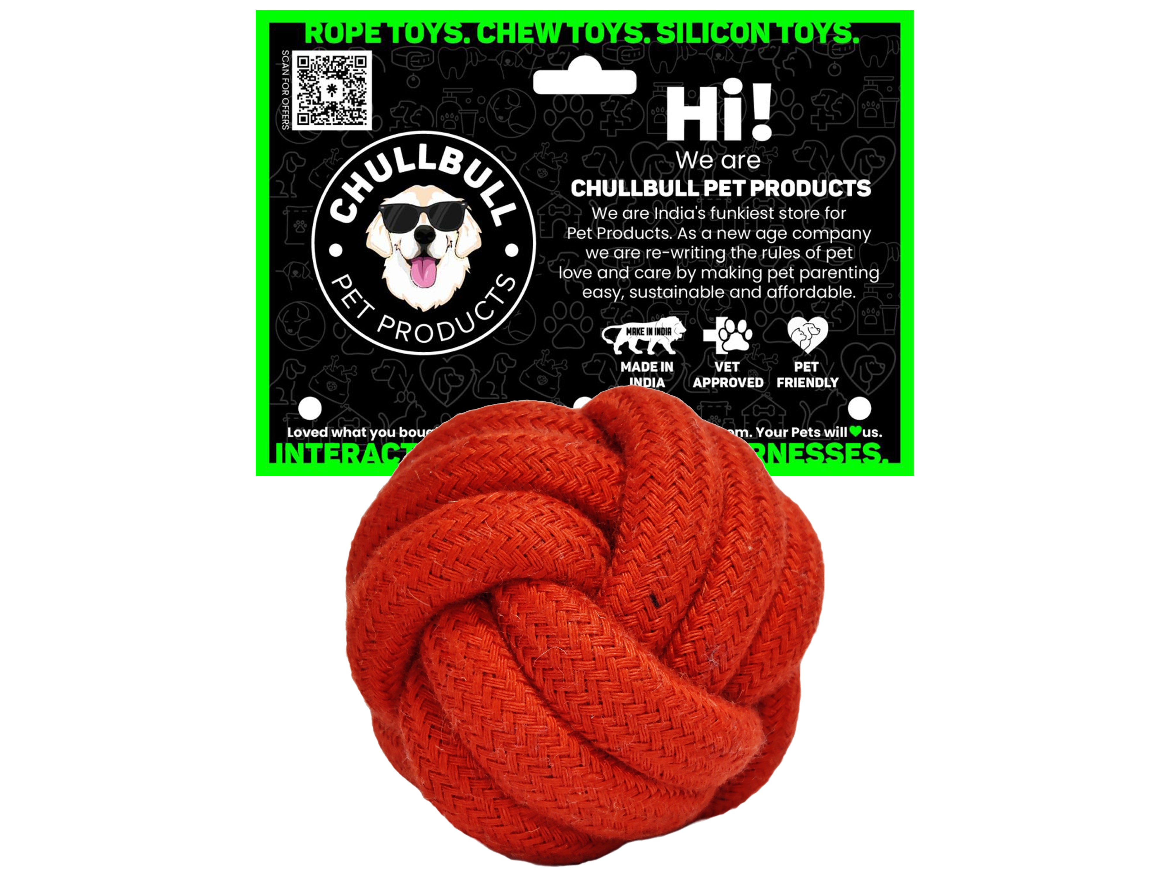 Rope Ball Chew Toy