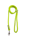 Round Leash Small 5Ft, Neon