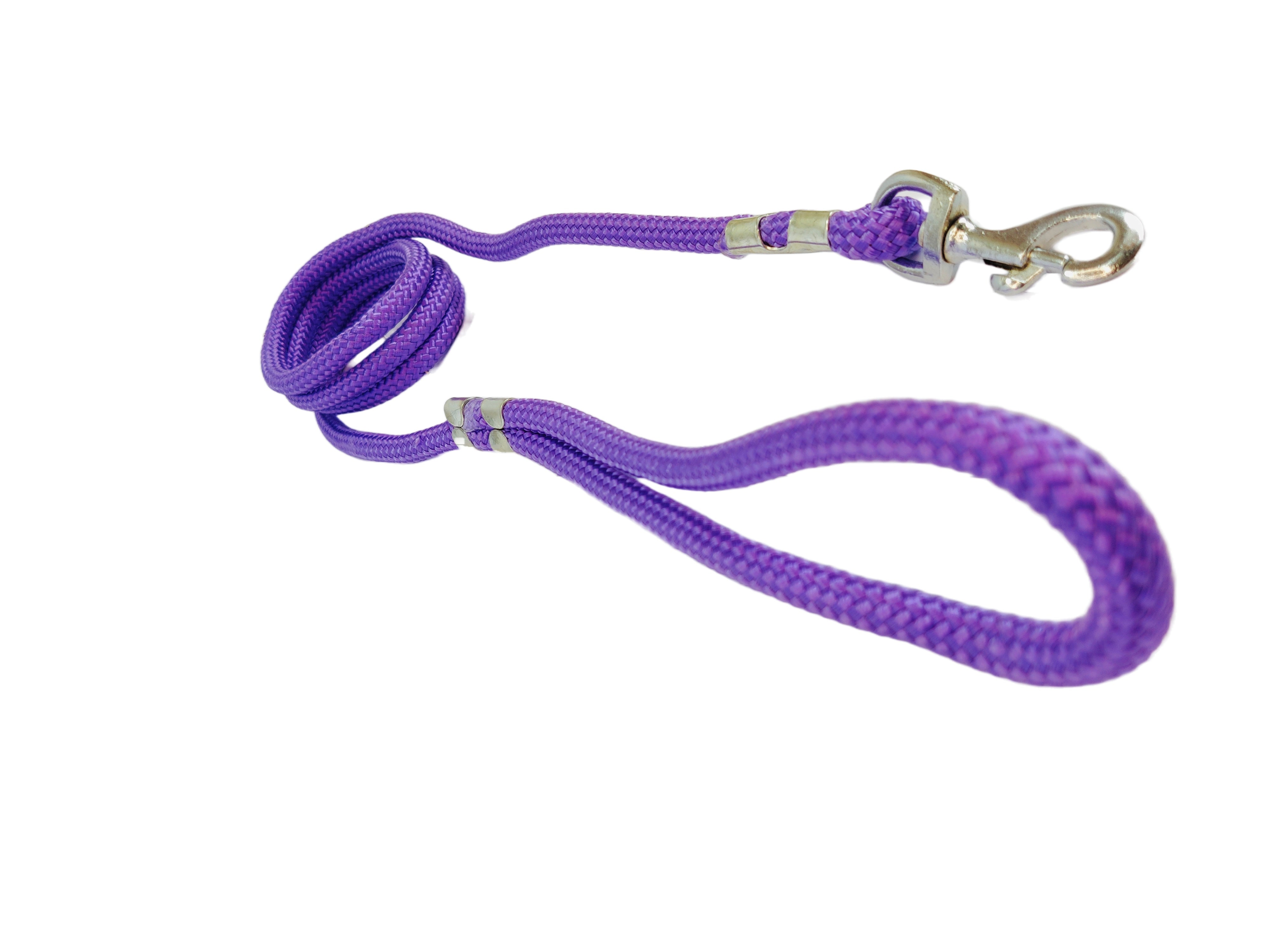 Round Leash Small 5Ft, Violet