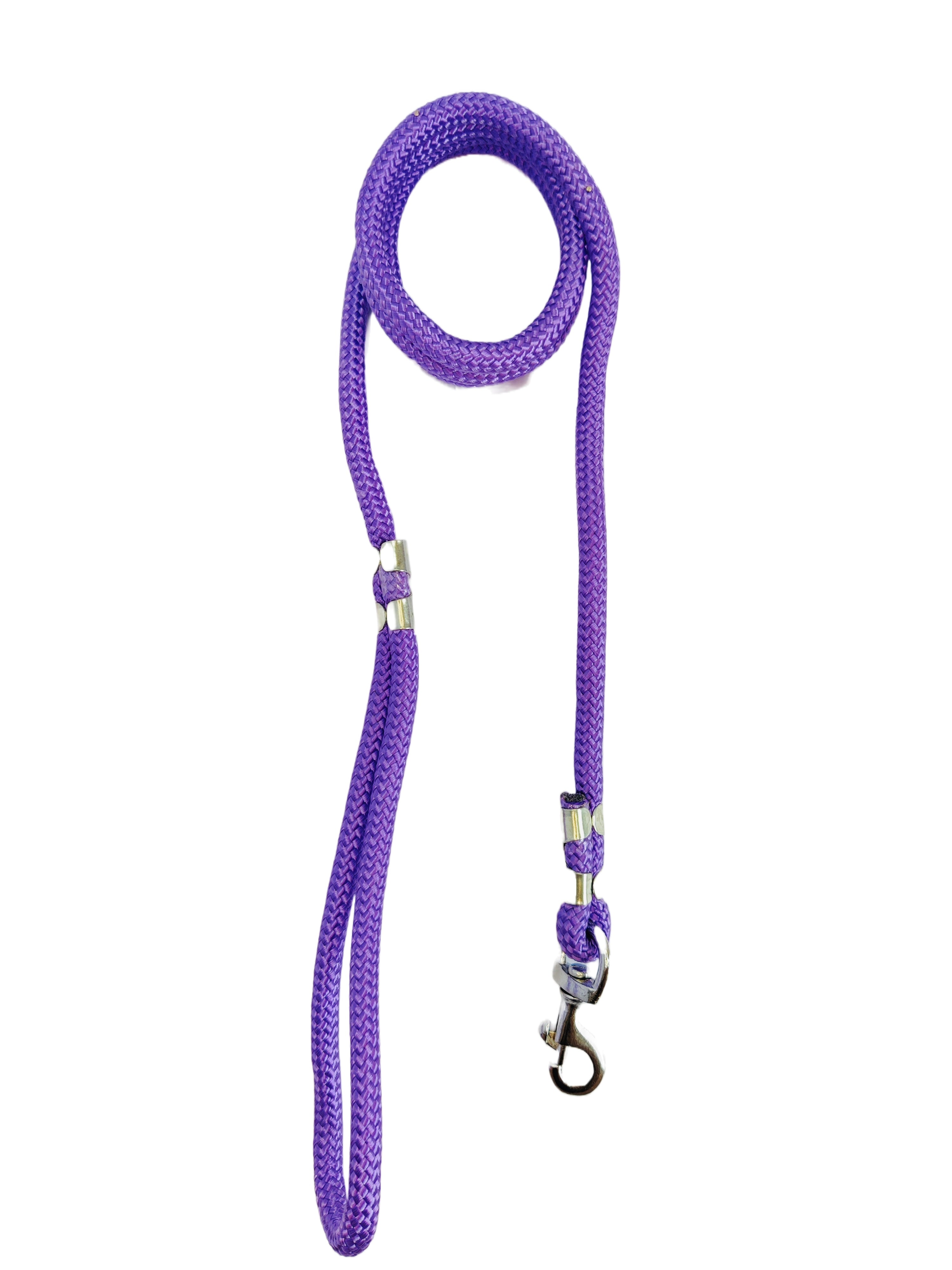 Round Leash Small 5Ft, Violet